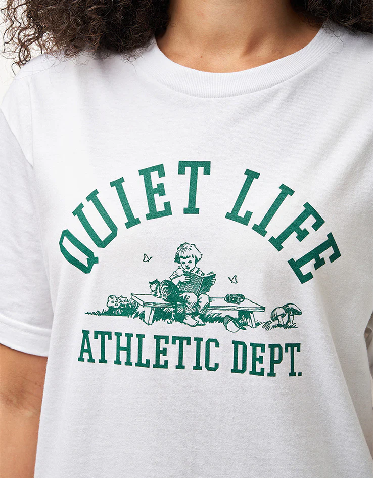 The Quiet Life Quiet Life Athletic Dept. T-Shirt - White - Image 6