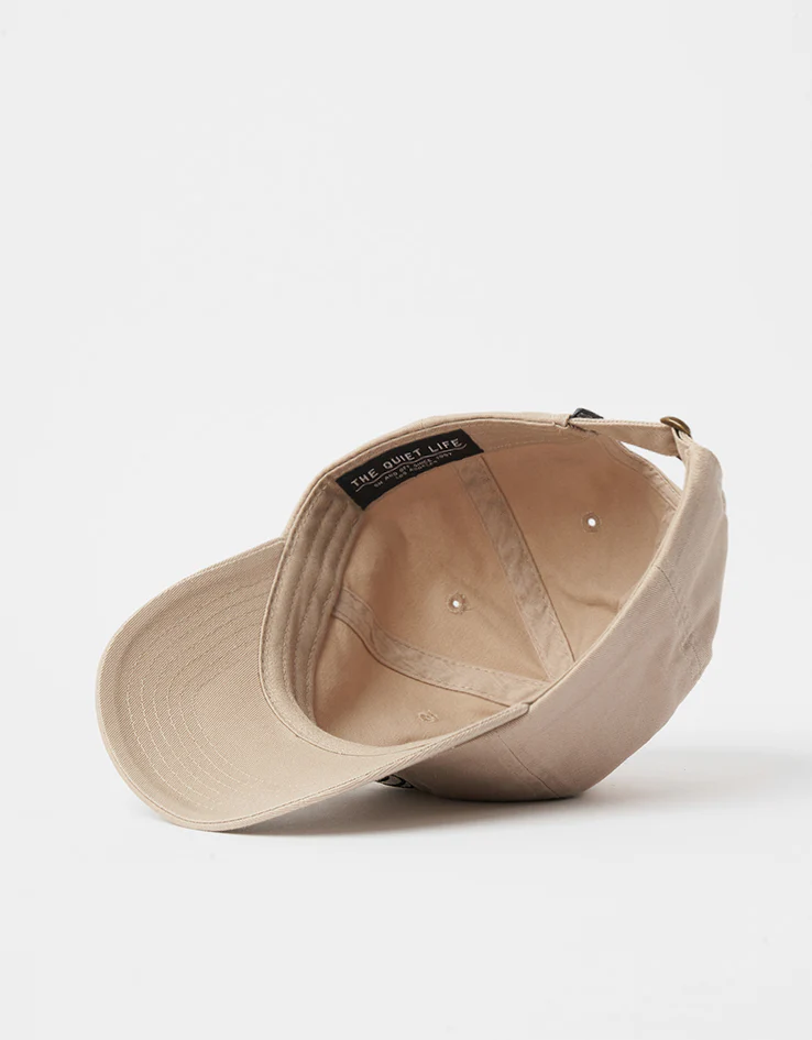 The Quiet Life Smoking Crab Dad Cap - Khaki - Image 5