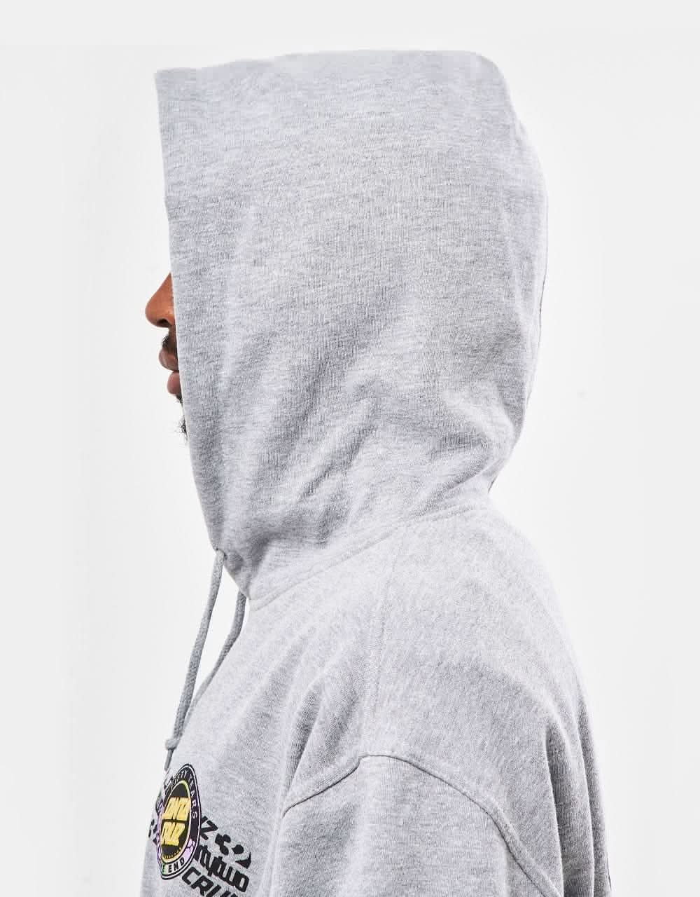 ThirtyTwo x Santa Cruz Screaming Hand Pullover Hoodie - Grey Heather - Image 4