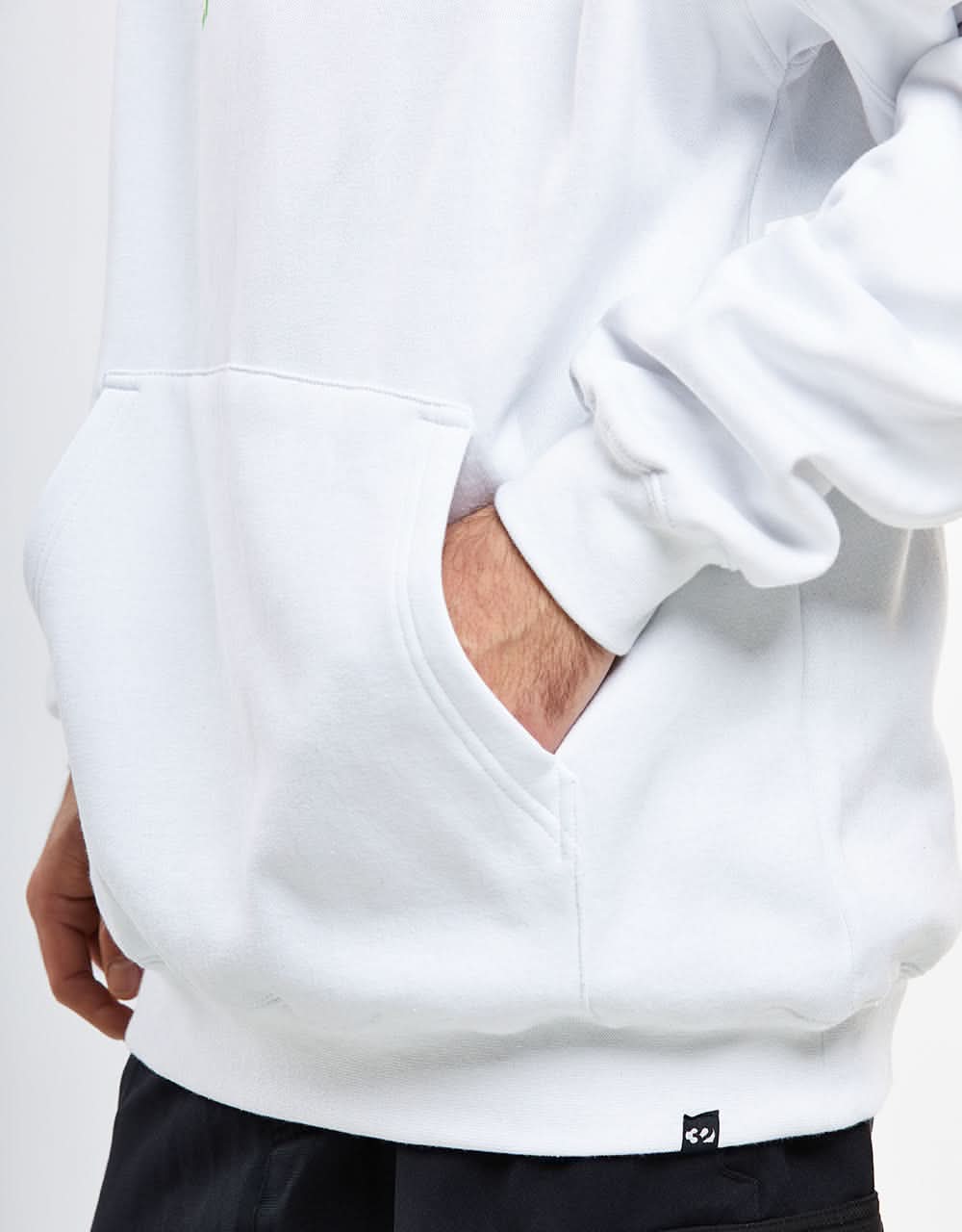 ThirtyTwo x Santa Cruz Slasher Pullover Hoodie - White - Image 4