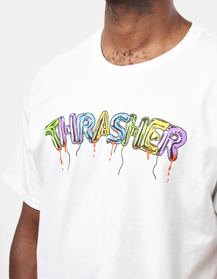 Thrasher Balloons T-Shirt - White - Image 2