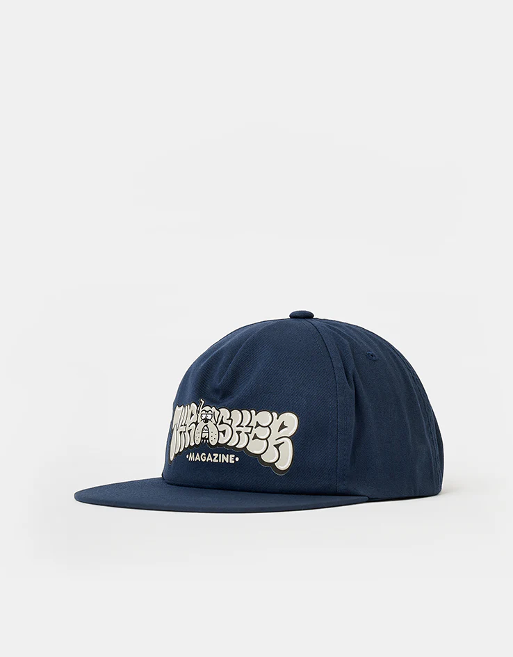 Thrasher Bully Snapback Cap - Navy