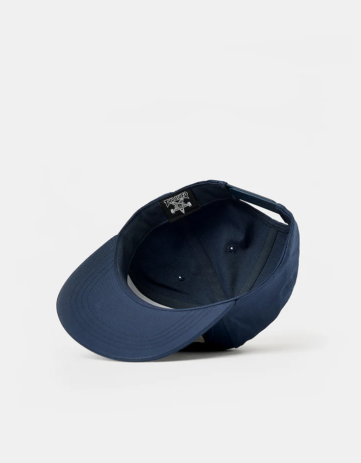 Thrasher Bully Snapback Cap - Navy - Image 4