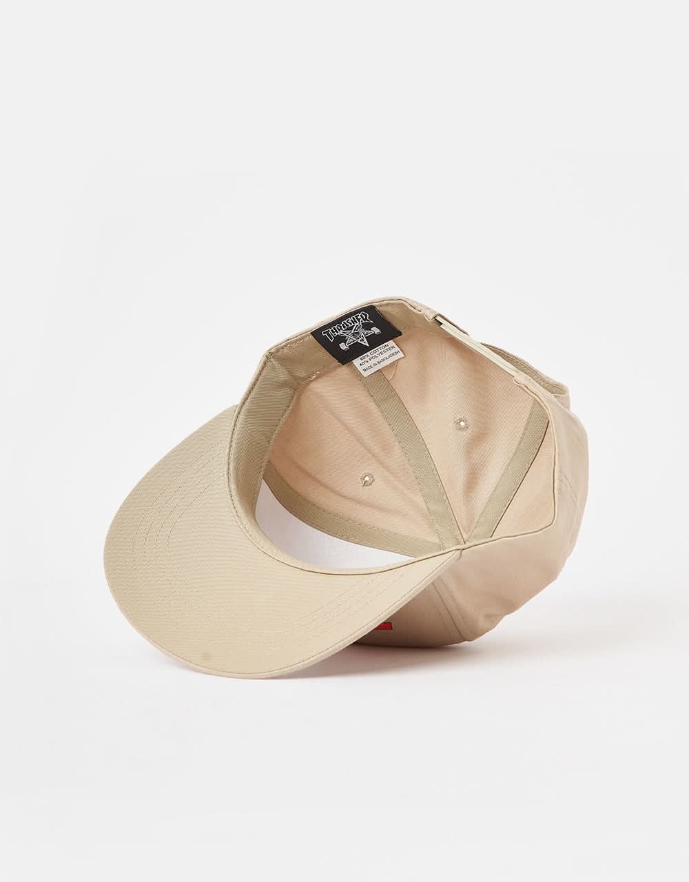 Thrasher Chains Snapback Cap - Khaki - Image 5