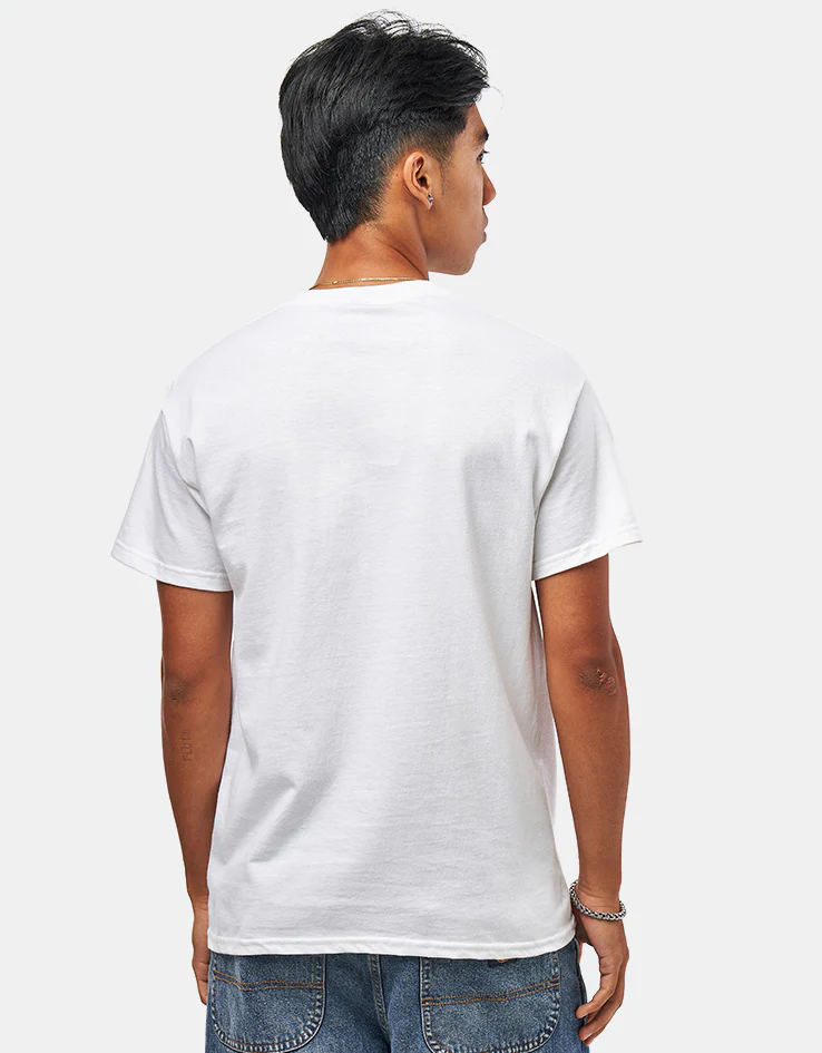 Thrasher Checkered Oval T-Shirt - White - Image 2