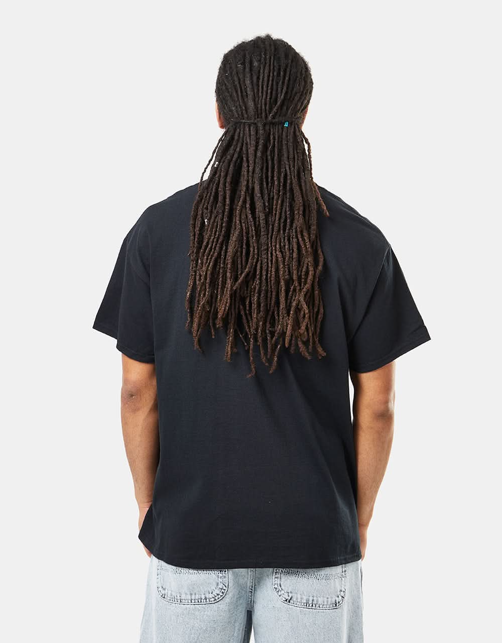 Thrasher Flame Logo T-Shirt - Black - Image 3
