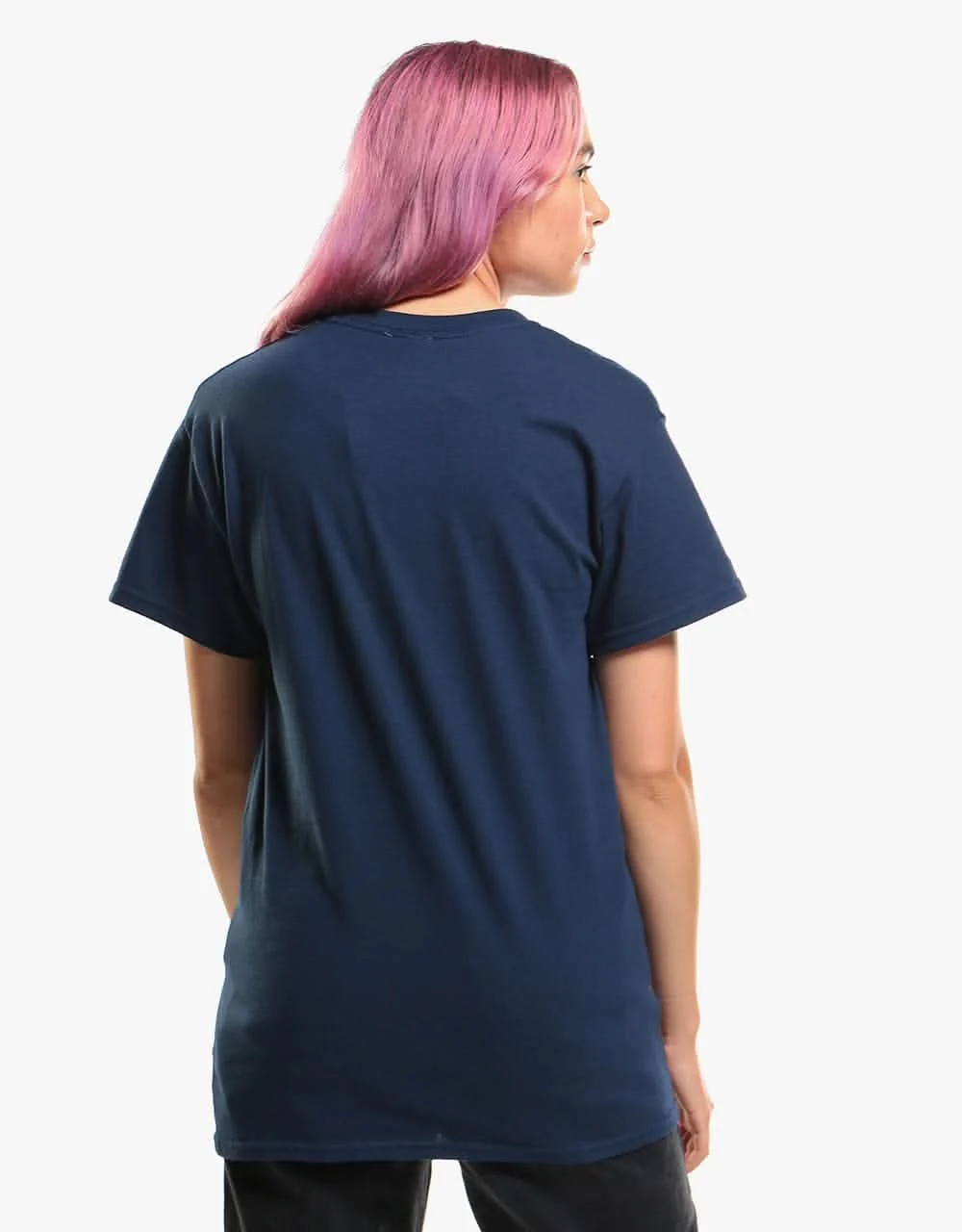 Thrasher Flame Logo T-Shirt - Navy - Image 5