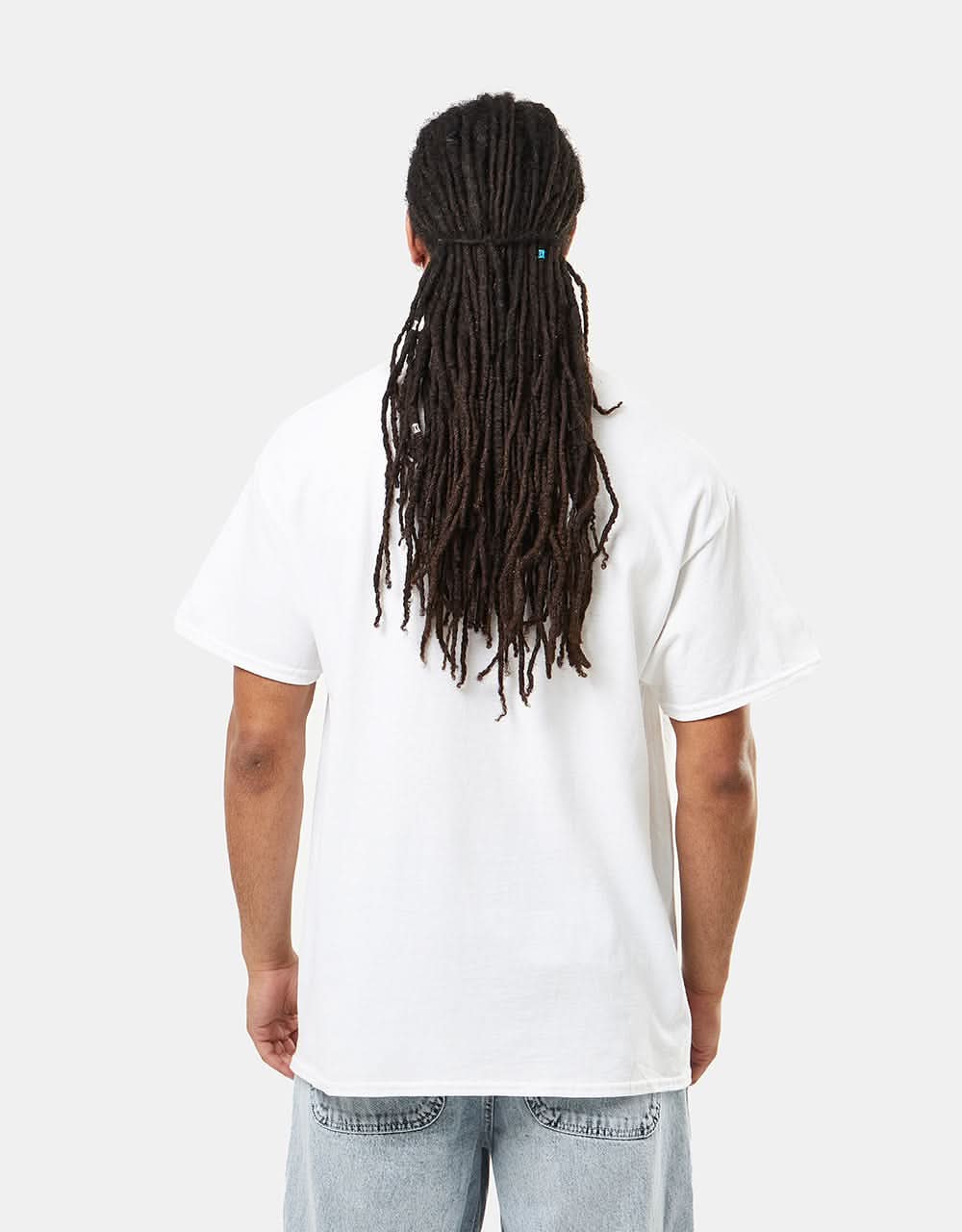 Thrasher Flame Logo T-Shirt - White - Image 3