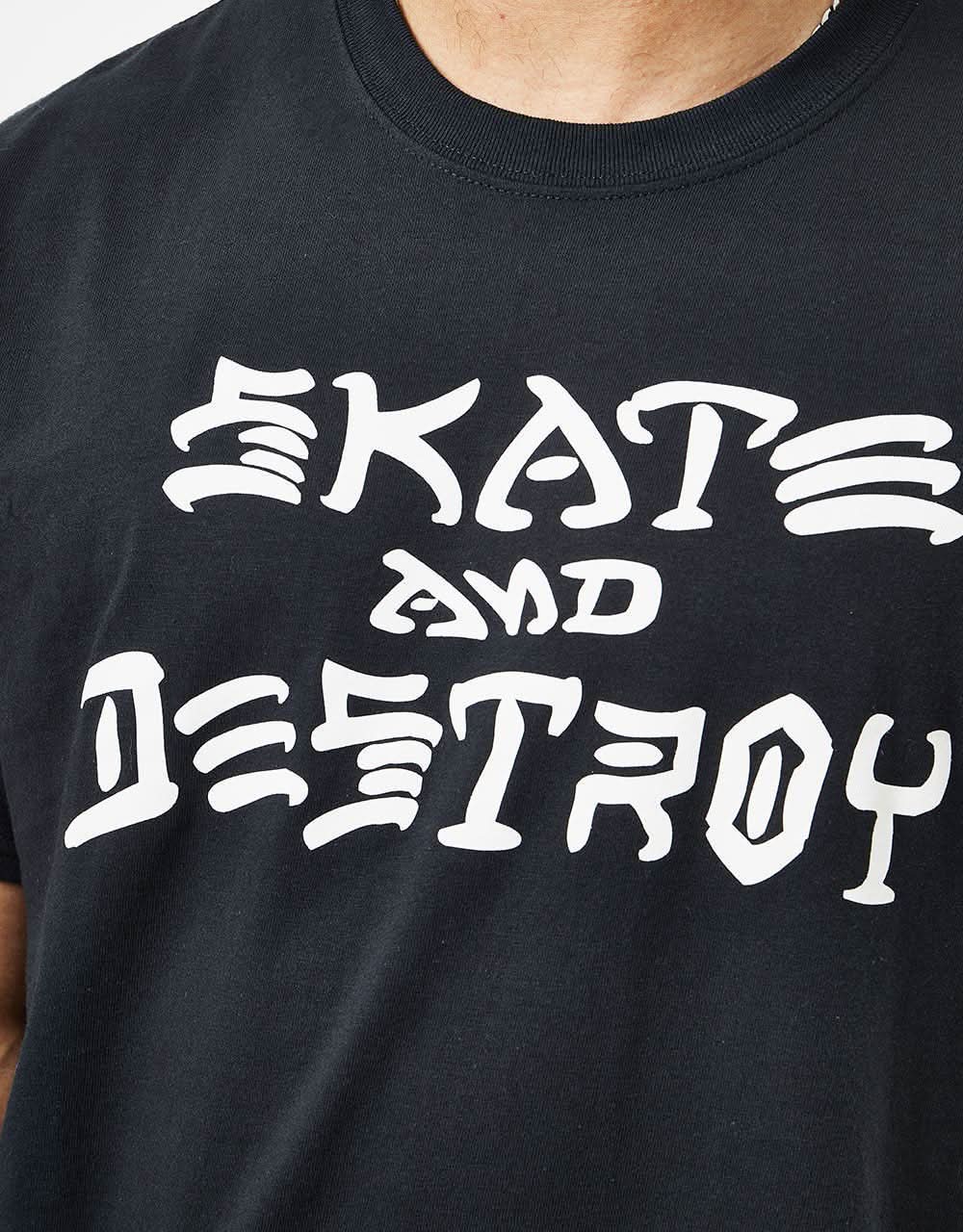 Thrasher Skate and Destroy T-Shirt - Black - Image 2