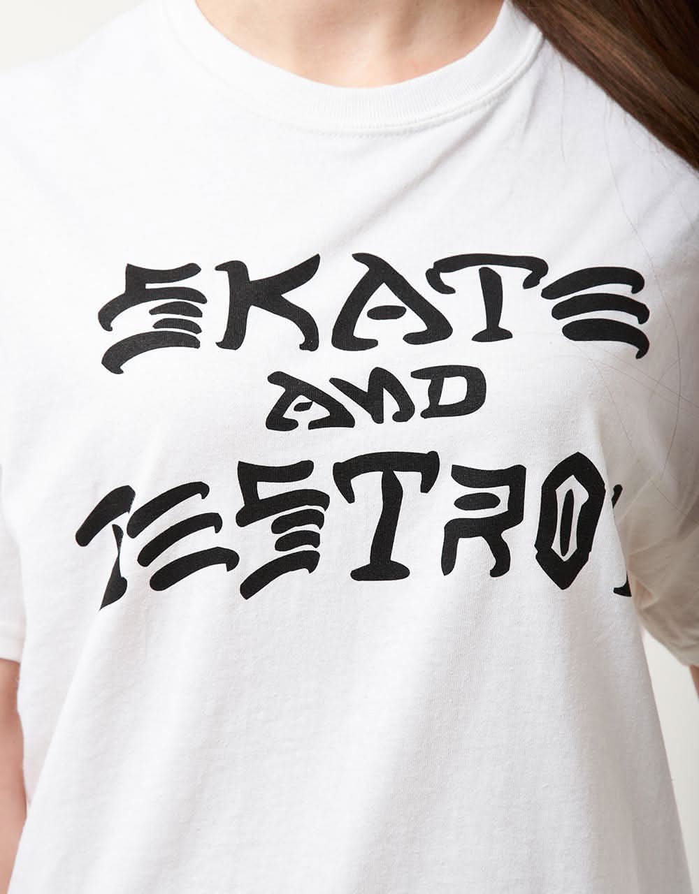 Thrasher Skate and Destroy T-Shirt - White - Image 5