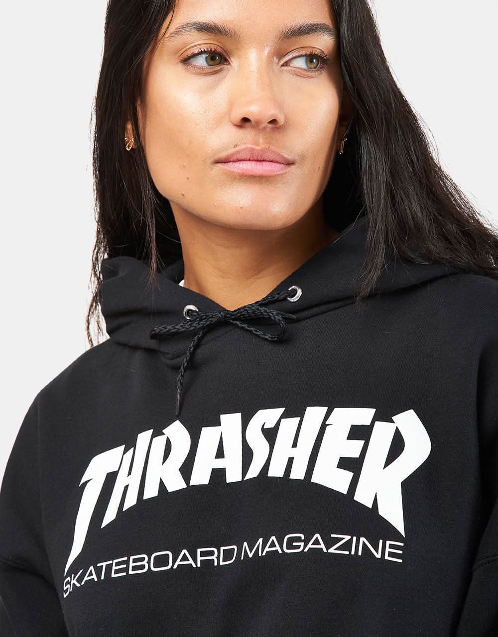 Thrasher Skate Mag Pullover Hoodie - Black - Image 6