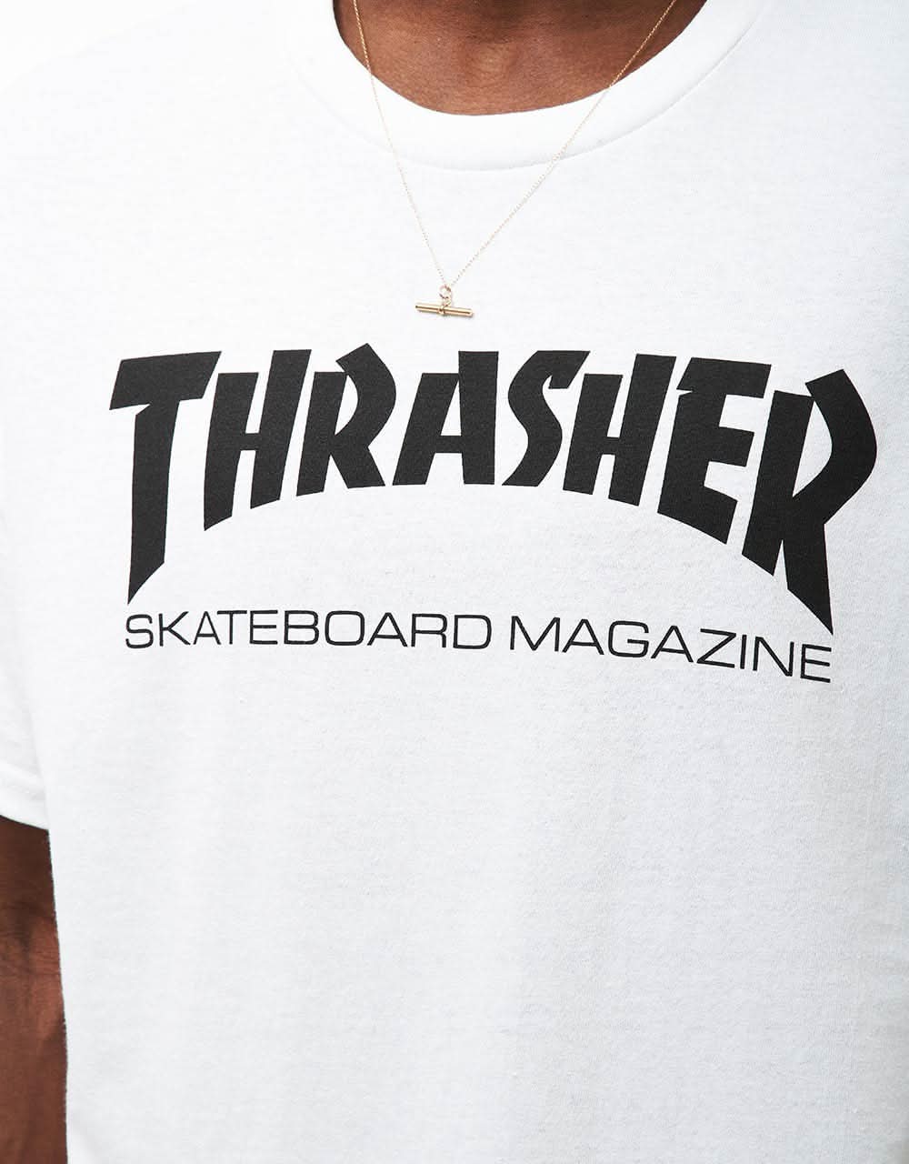 Thrasher Skate Mag T-Shirt - White - Image 3