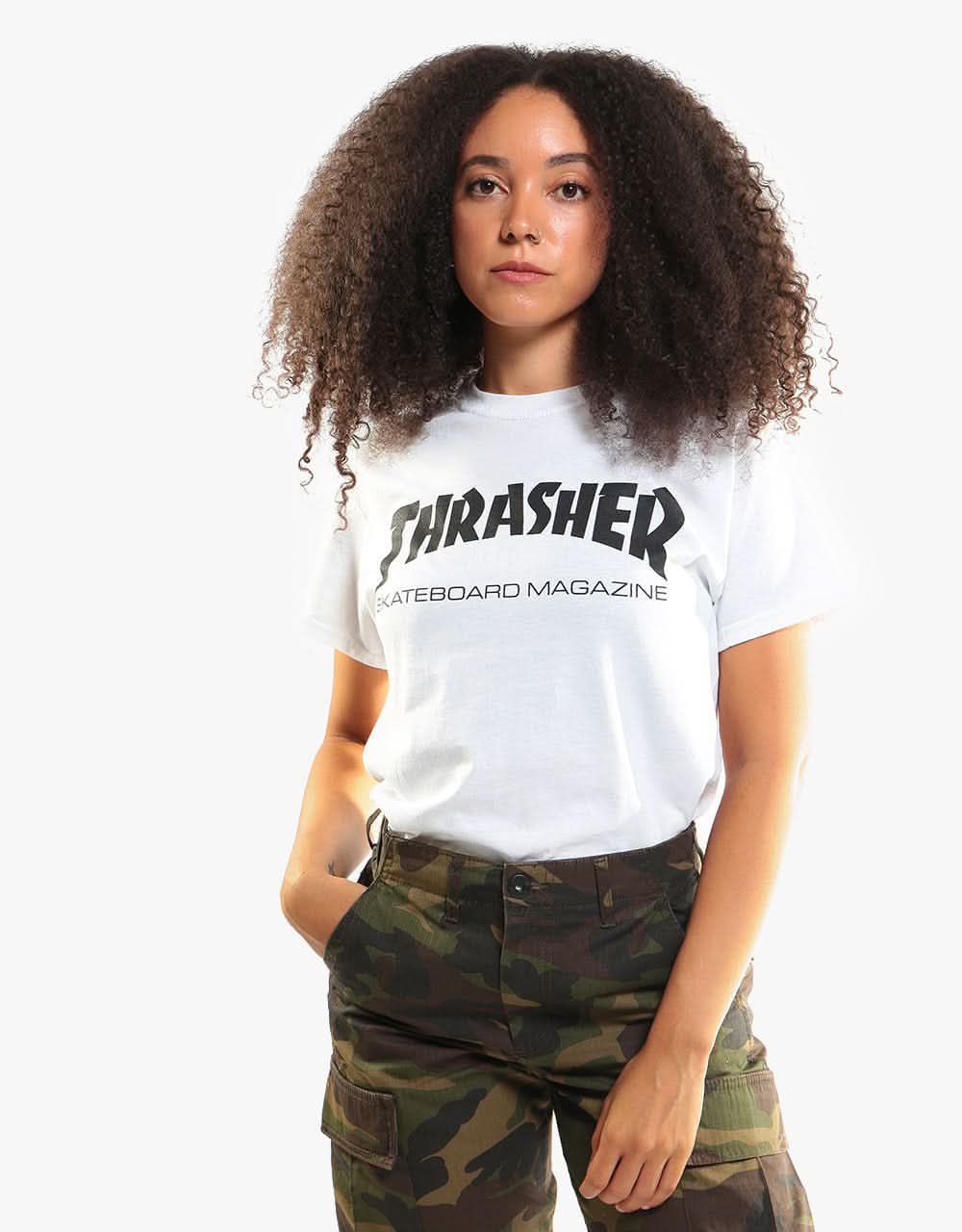 Thrasher Skate Mag T-Shirt - White - Image 4