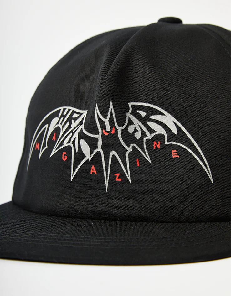 Thrasher Sky Rat (Neckface) Snapback Cap - Black - Image 2