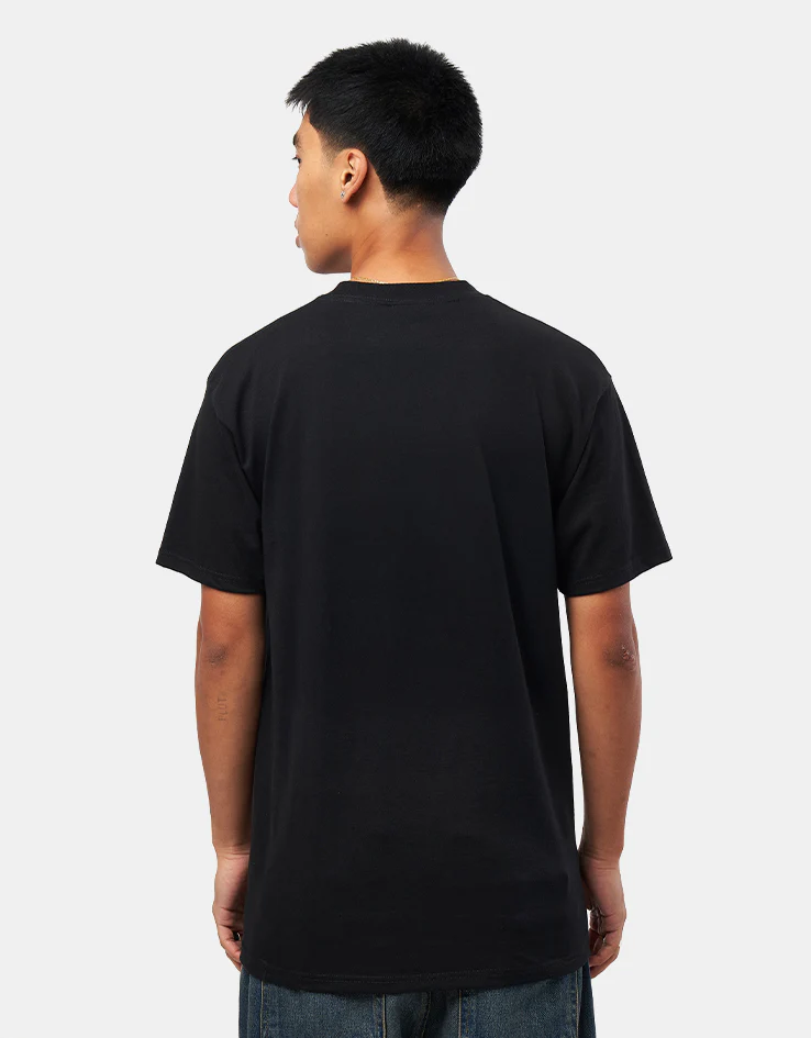 Thrasher x Spitfire Big Head Outline T-Shirt - Black - Image 2