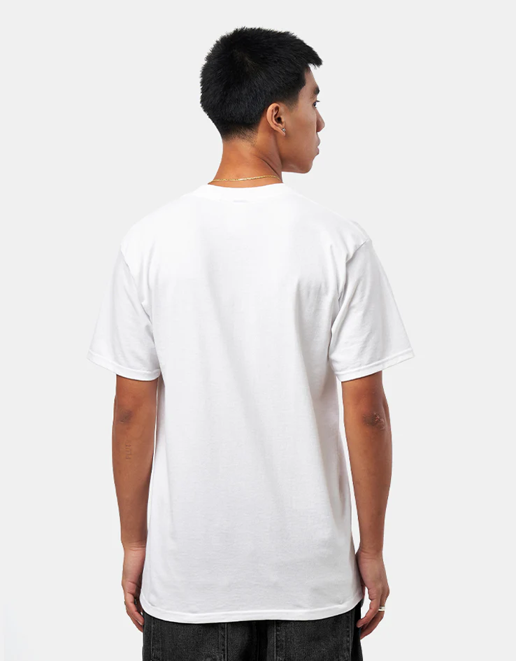 Thrasher x Spitfire Big Head Outline T-Shirt - White - Image 2