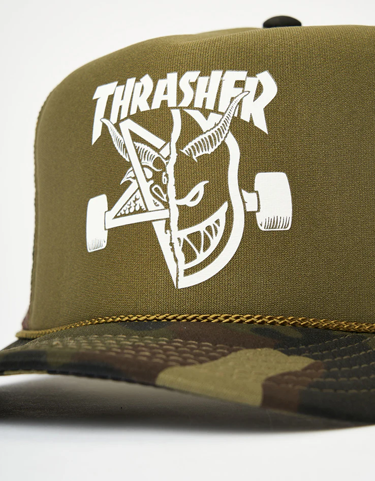 Thrasher x Spitfire Thrash & Burn Cap - Camo - Image 2
