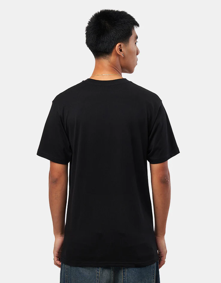 Thrasher x Spitfire Thrash & Burn T-Shirt - Black - Image 2