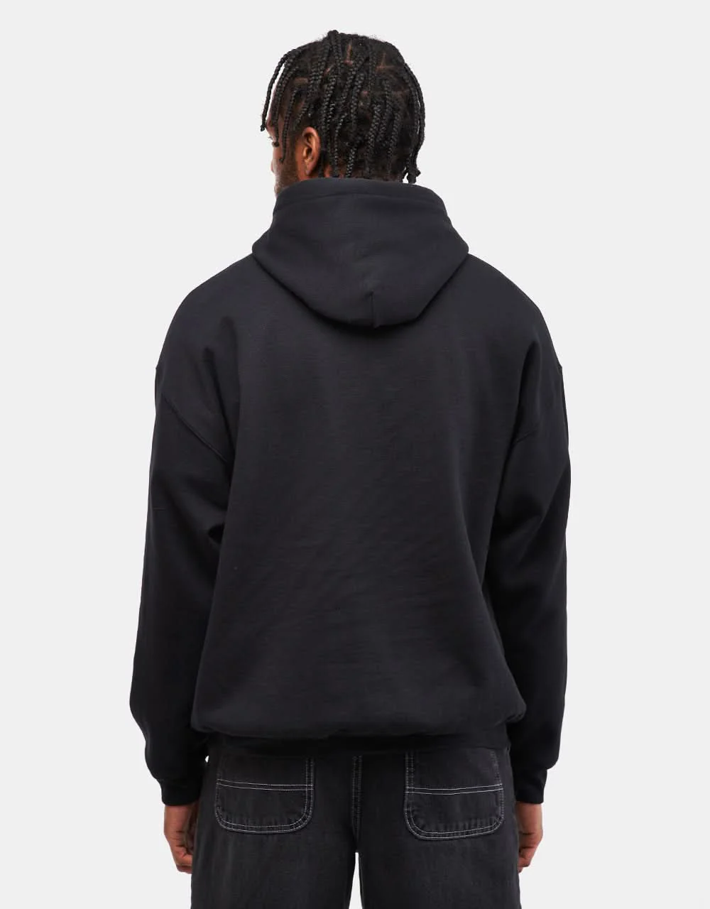 Thrasher x Toy Machine Girlfriend Pullover Hoodie - Black - Image 2