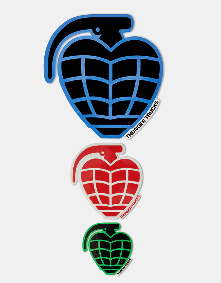 Thunder Grenade Die-Cut Large Sticker - Image 5