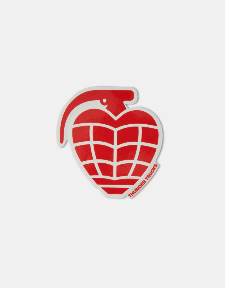 Thunder Grenade Die-Cut Medium Sticker