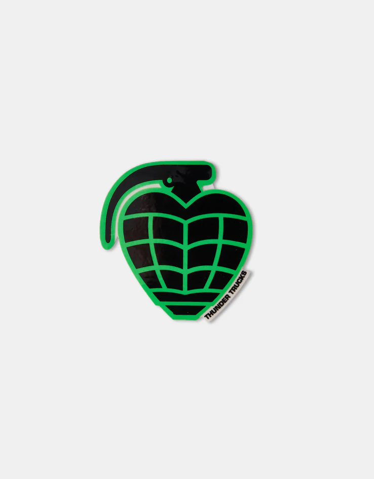 Thunder Grenade Die-Cut Small Sticker