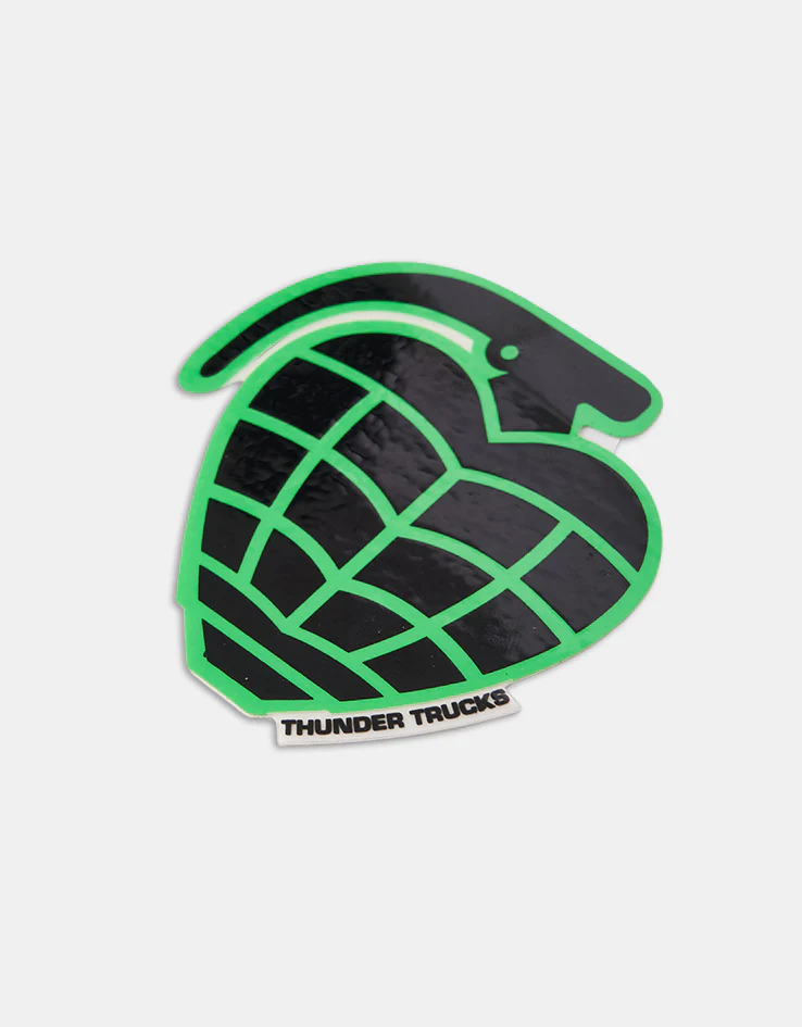 Thunder Grenade Die-Cut Small Sticker - Image 3