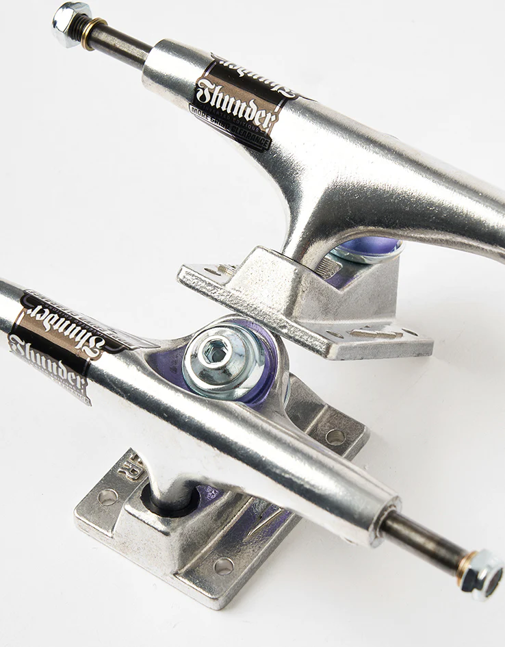 Thunder Team Inverted Skateboard Trucks - Polished (Pair) - Image 2