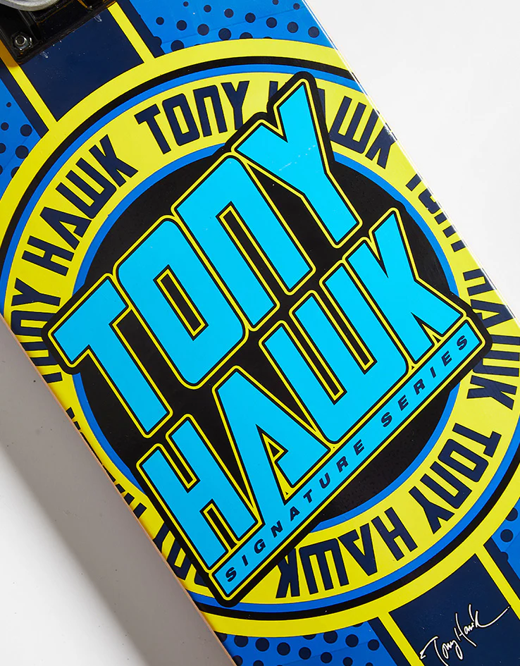 Tony Hawk 180+ Badge Logo Complete Skateboard - 7.5" - Image 2