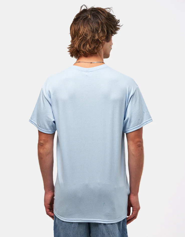 Top Heavy EXCLUSIVE Dog Daze T-Shirt - Light Blue - Image 3
