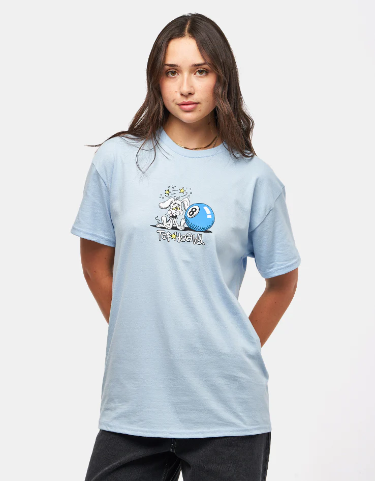 Top Heavy EXCLUSIVE Dog Daze T-Shirt - Light Blue - Image 5
