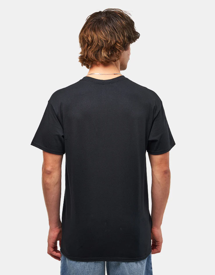 Top Heavy EXCLUSIVE OG Throwie T-Shirt - Black/Light Grey/Dark Grey - Image 2