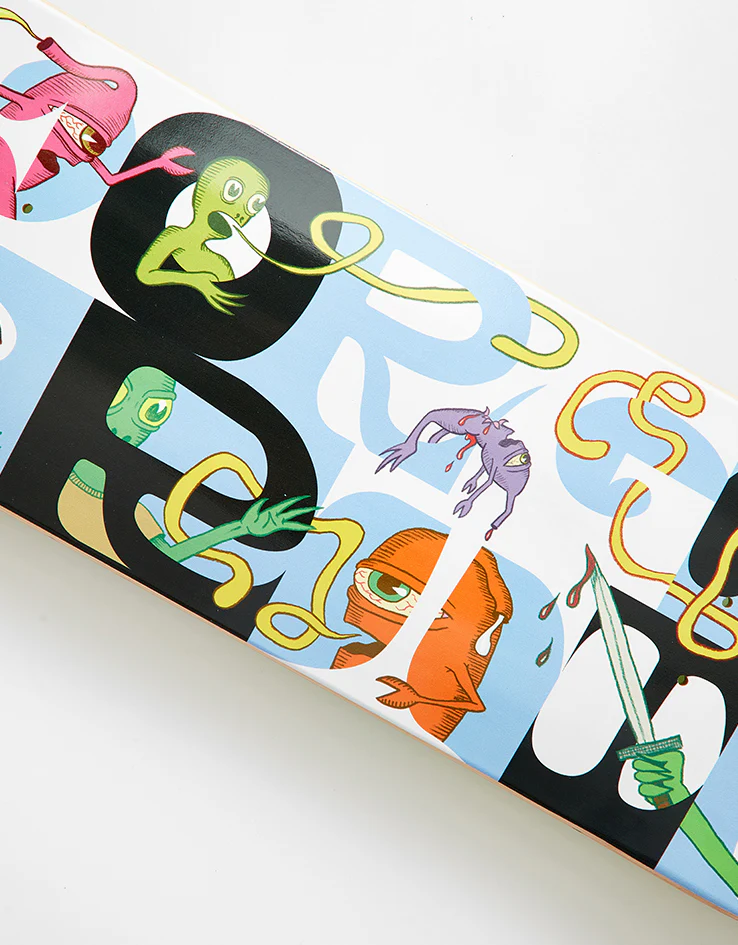 Toy Machine Georgia Name Skateboard Deck - 8.38" - Image 3