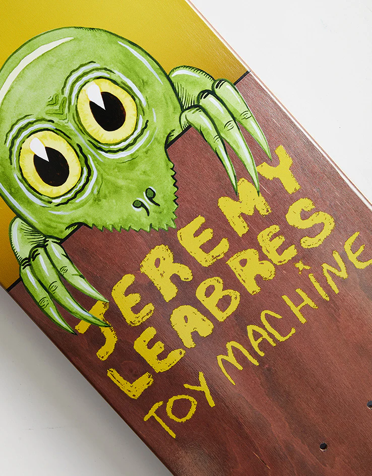 Toy Machine Leabres Fence Skateboard Deck - 8.5" - Image 2