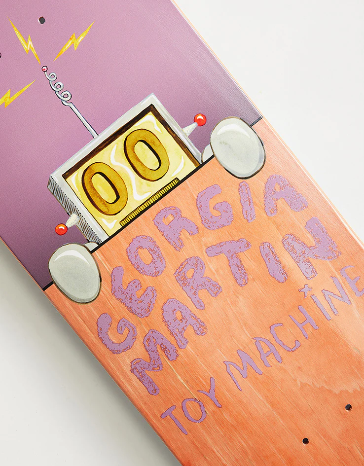 Toy Machine Martin Fence Skateboard Deck - 8.38" - Image 2