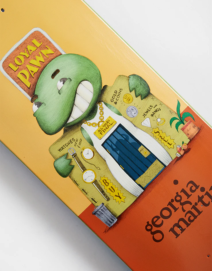 Toy Machine Martin Roadside Skateboard Deck - 8.25" - Image 2