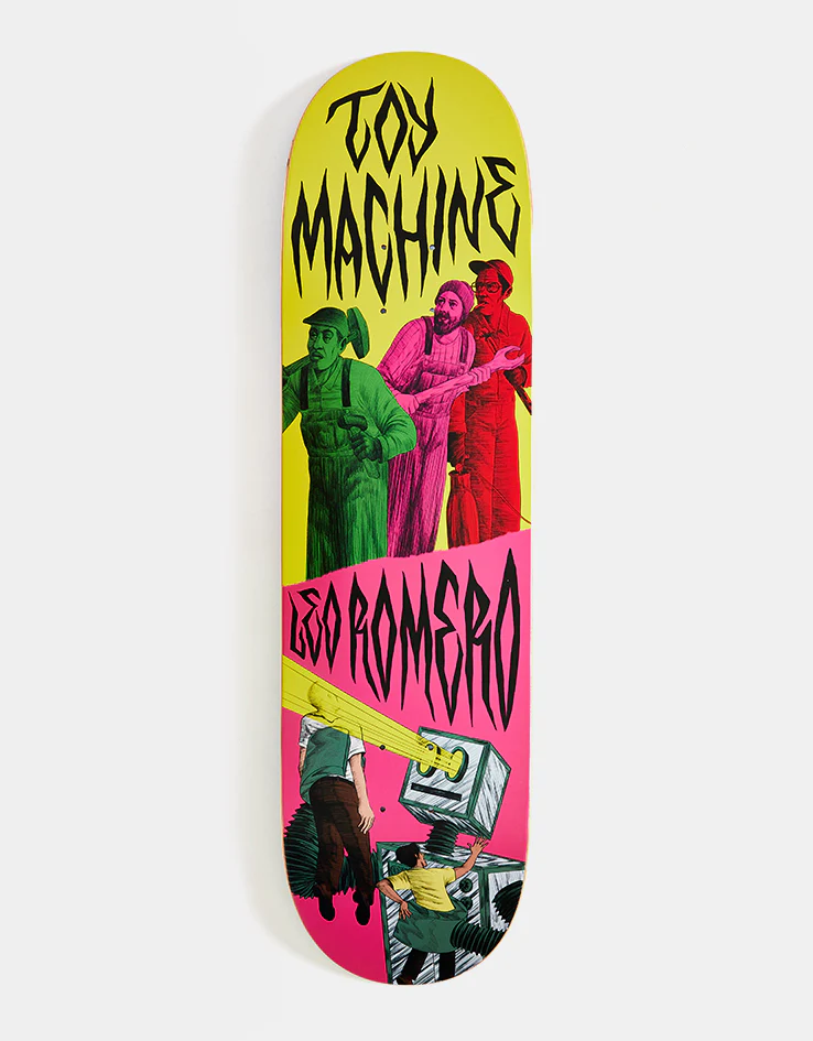 Toy Machine Romero Horror Show Skateboard Deck - 8.5"