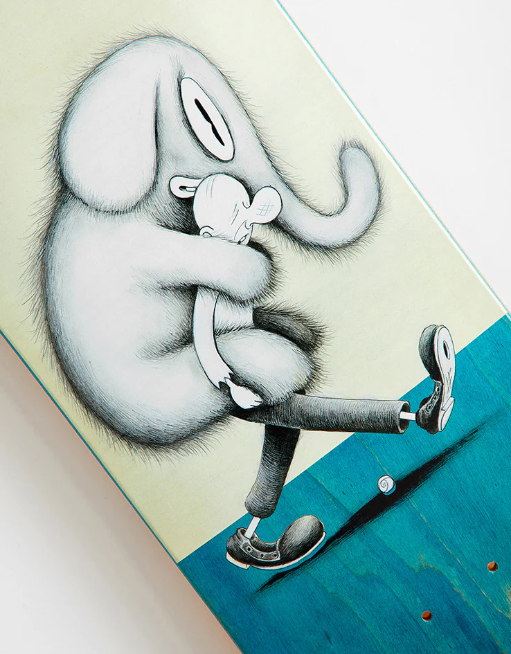 Toy Machine Romero Ladouceur Series Skateboard Deck - 8.38" - Image 3