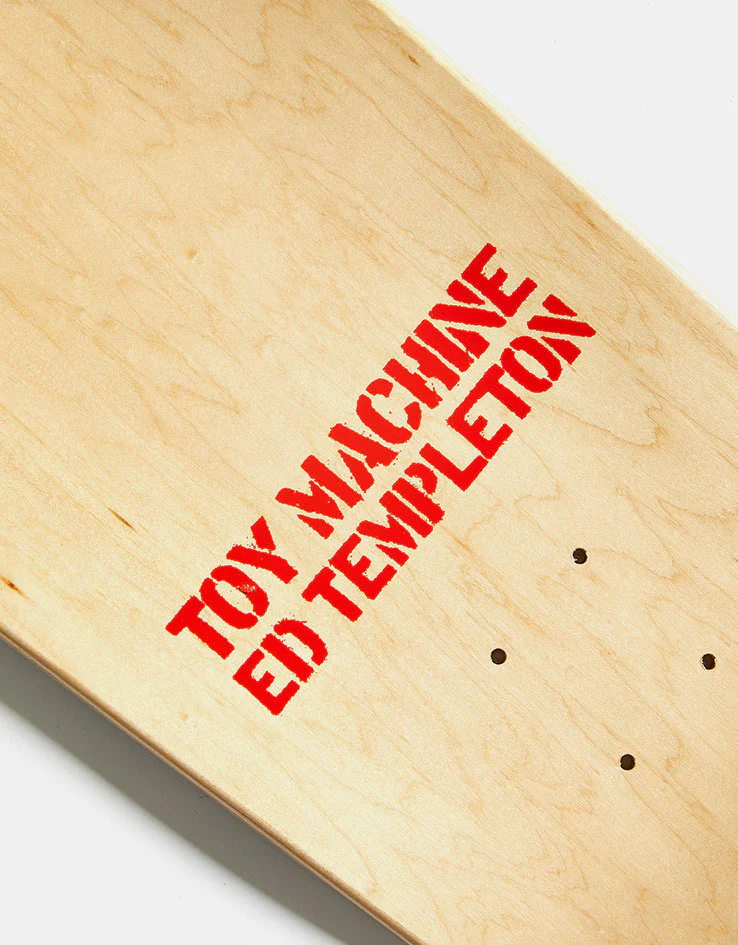 Toy Machine Tempelton Graffiti Skateboard Deck - 9.5" - Image 4