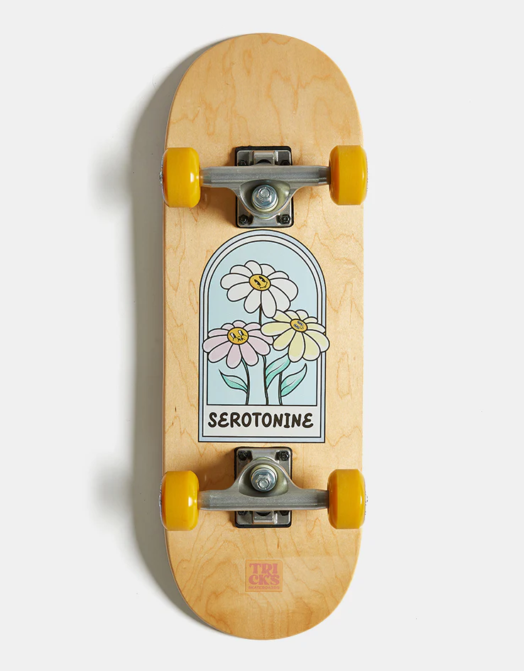 Tricks Serotonine Mini Complete Skateboard - 7.87" x 24.21"