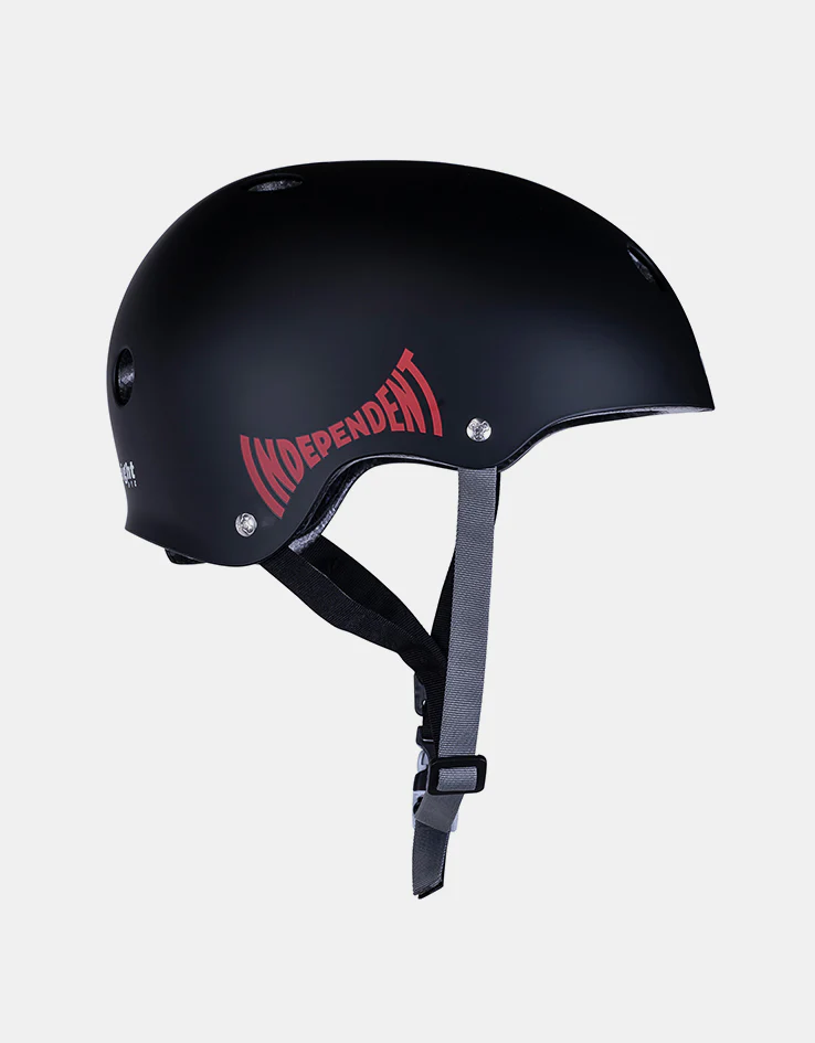 Triple 8 x Independent Sweatsaver Cert Helmet - Matte Black - Image 2