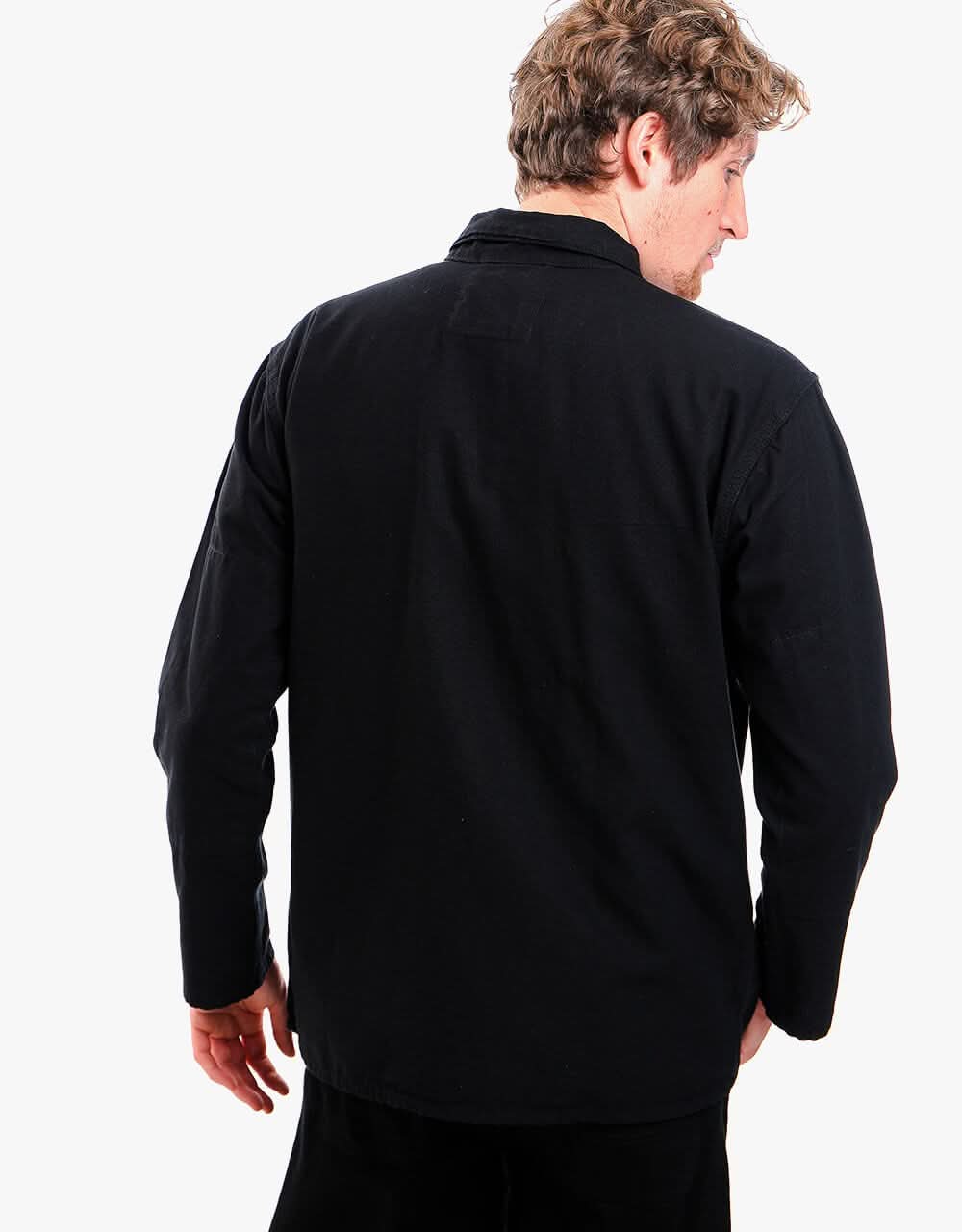 Uskees Lot #3002 L/S Overshirt - Black - Image 4