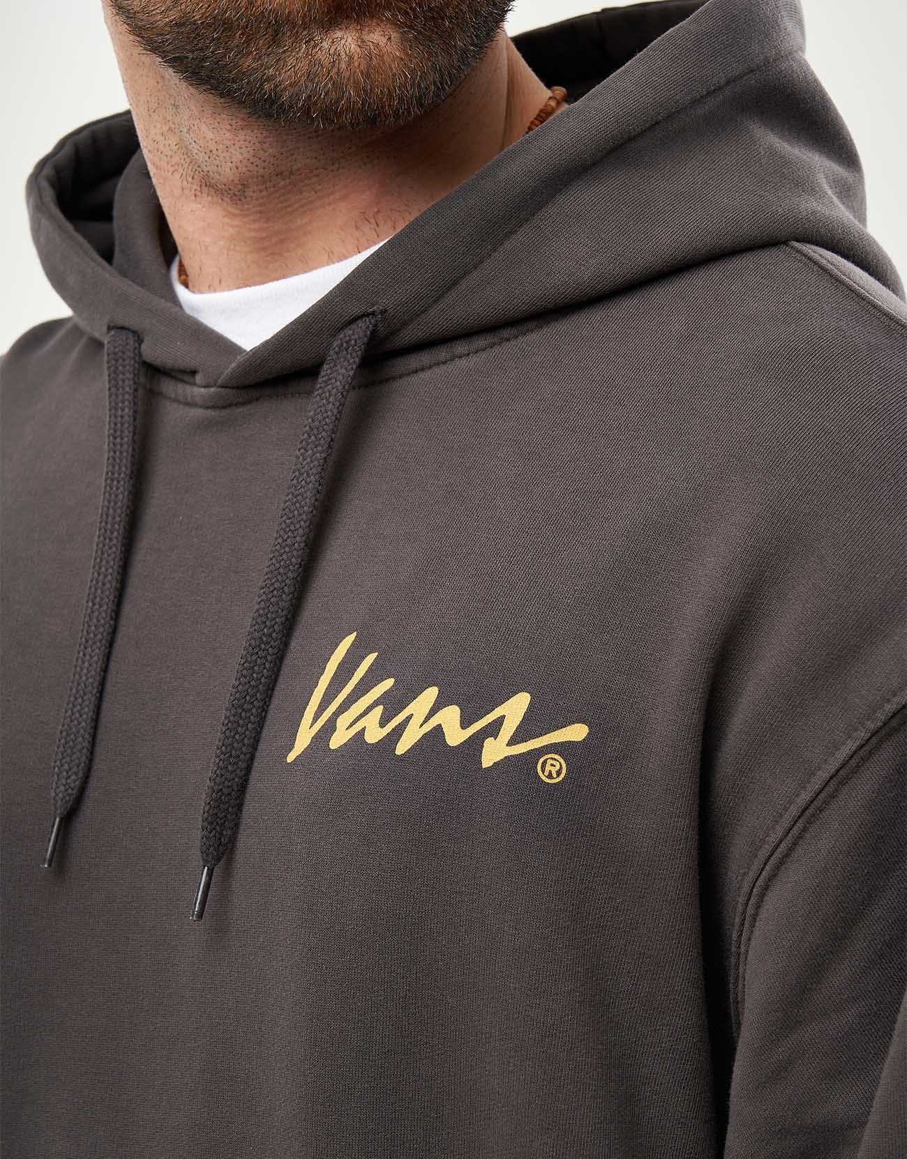 Vans 66 Baked In Loose Pullover Hoodie - Black - Image 4