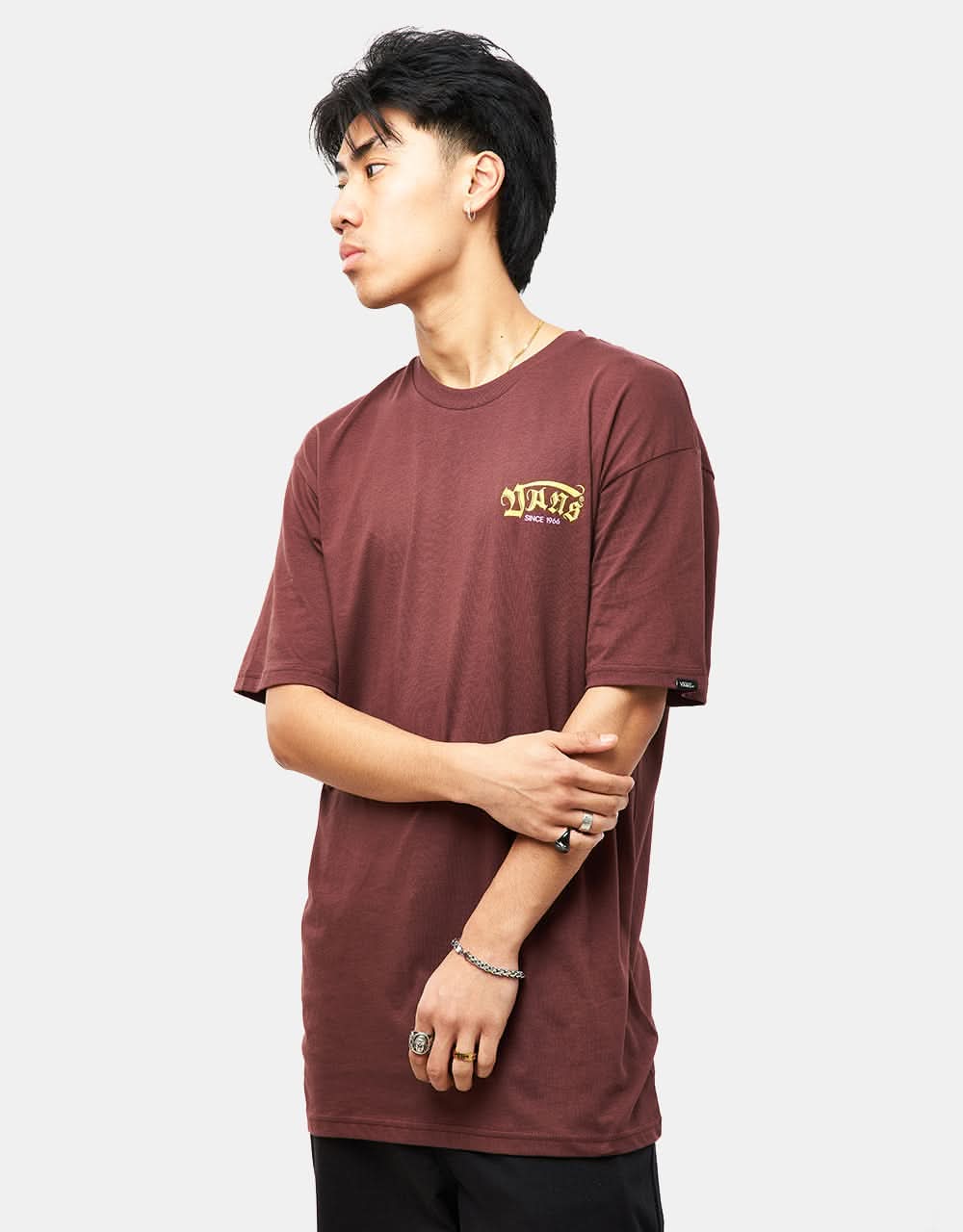 Vans 66 Reaper T-Shirt - Bitter Chocolate - Image 2