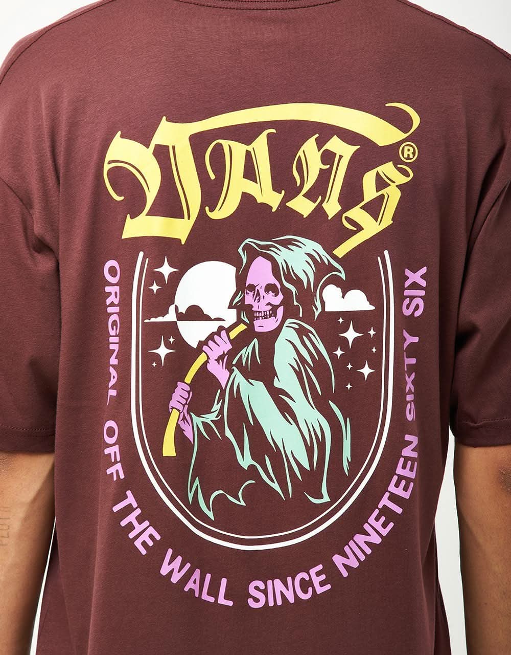 Vans 66 Reaper T-Shirt - Bitter Chocolate - Image 3