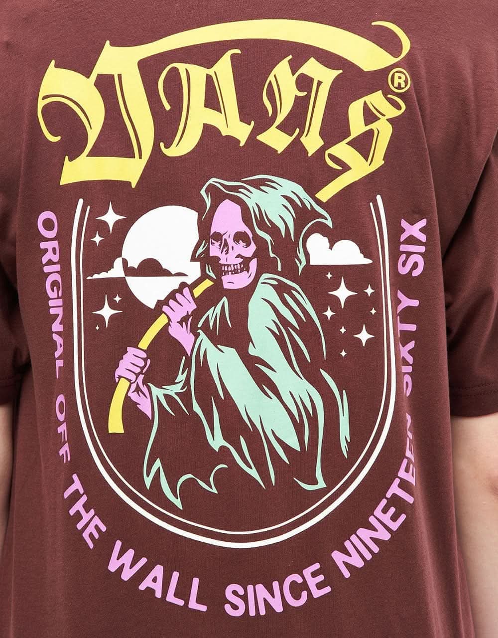 Vans 66 Reaper T-Shirt - Bitter Chocolate - Image 9