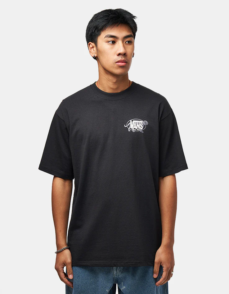 Vans Awaken Tiger T-Shirt - Black - Image 2