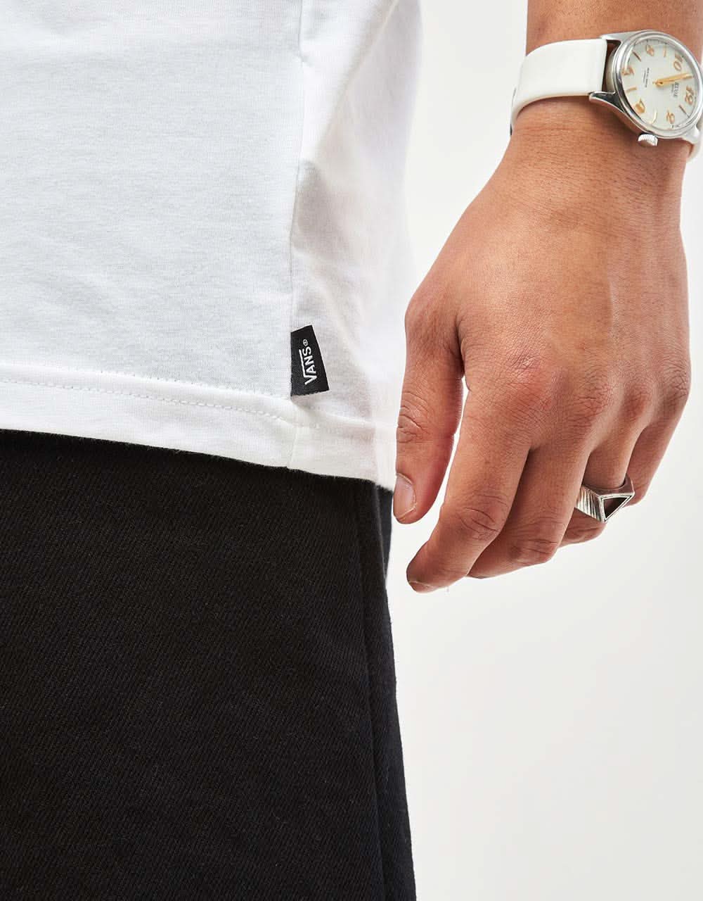 Vans Basic T-Shirt - White - Image 3