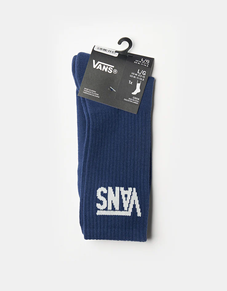 Vans Boyce Crew Socks - Deep Indigo - Image 2
