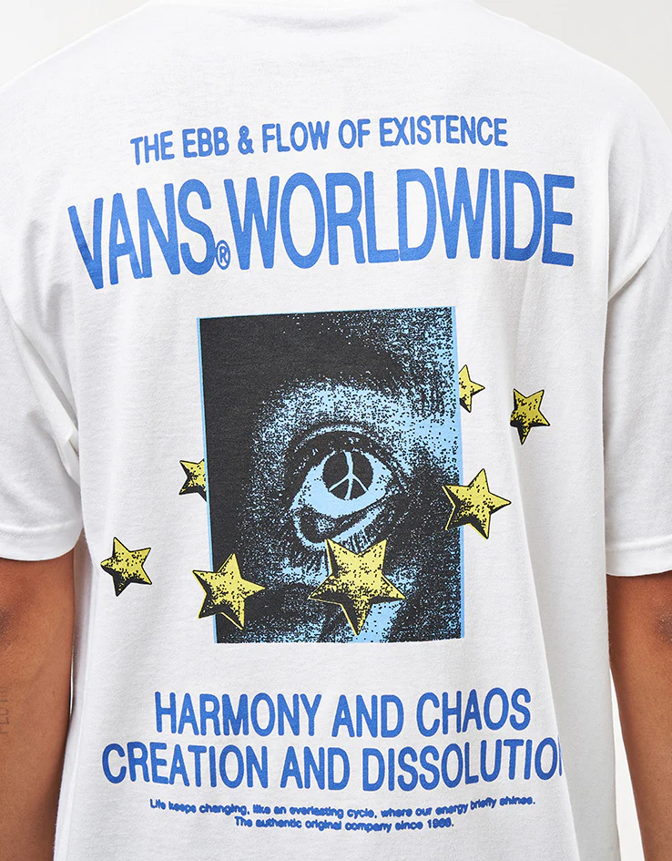 Vans Chaos T-Shirt - White - Image 3